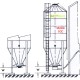 boisseaux cône à 61° capacité 5,14 tonnes
